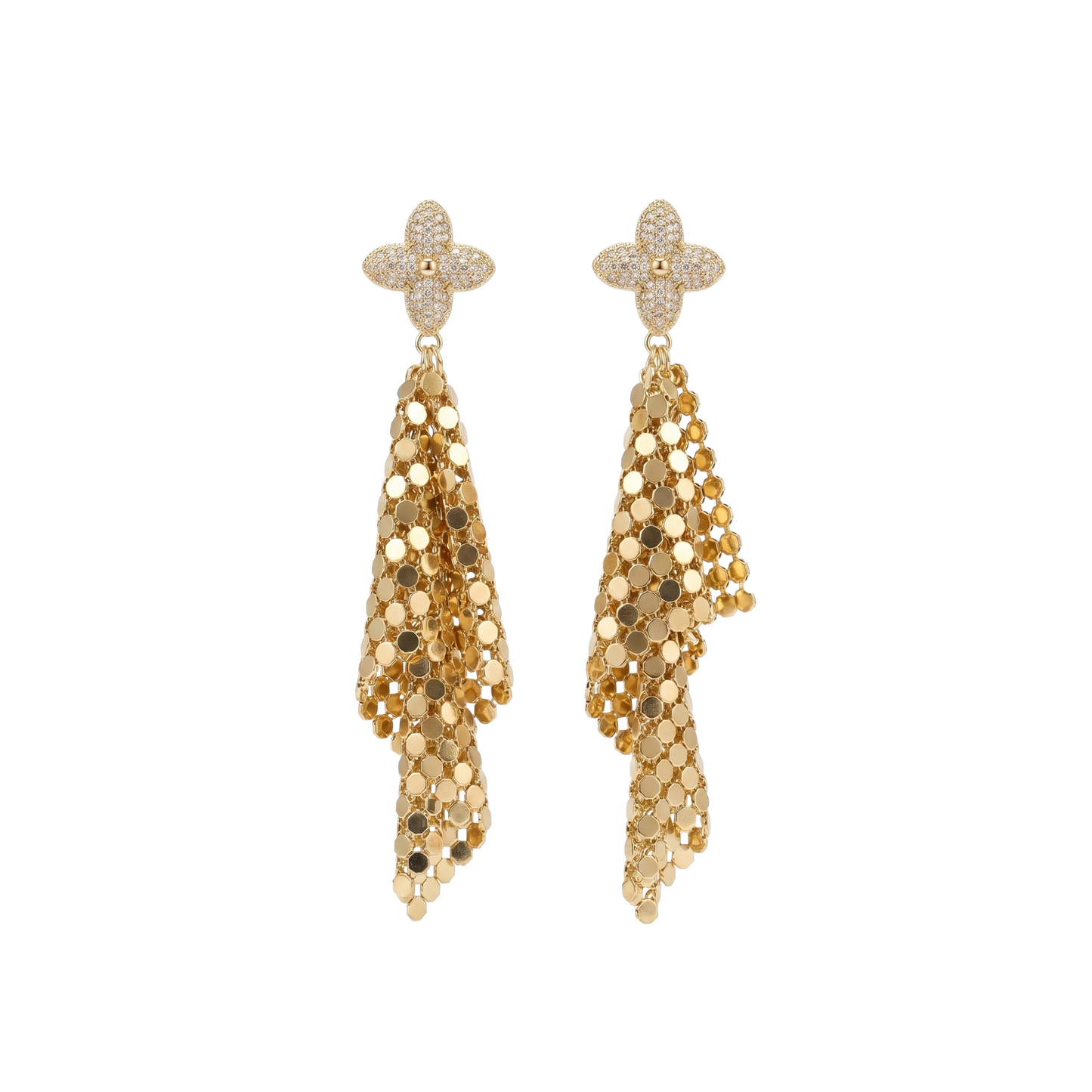 Drop & Dangle Mesh Earrings
