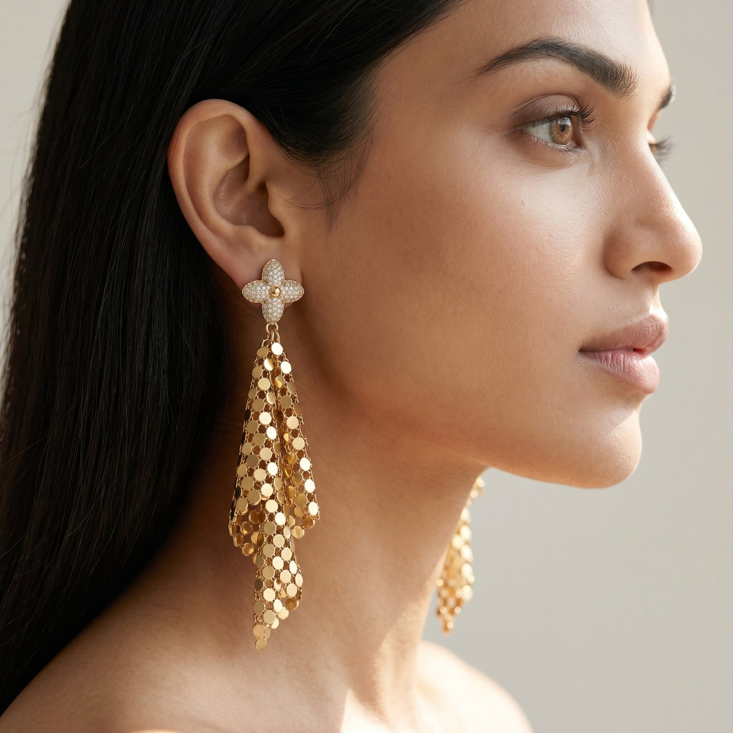 Drop & Dangle Mesh Earrings