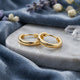 Chic Polished Wide Huggie Hoops