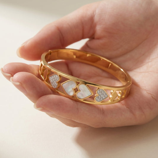 Heart-to-Heart Cutout Kada