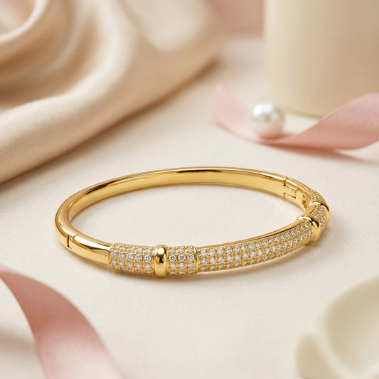 Segmented Pavé-Set Kada