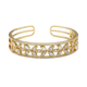 Floral Bloom Open-Cuff Kada